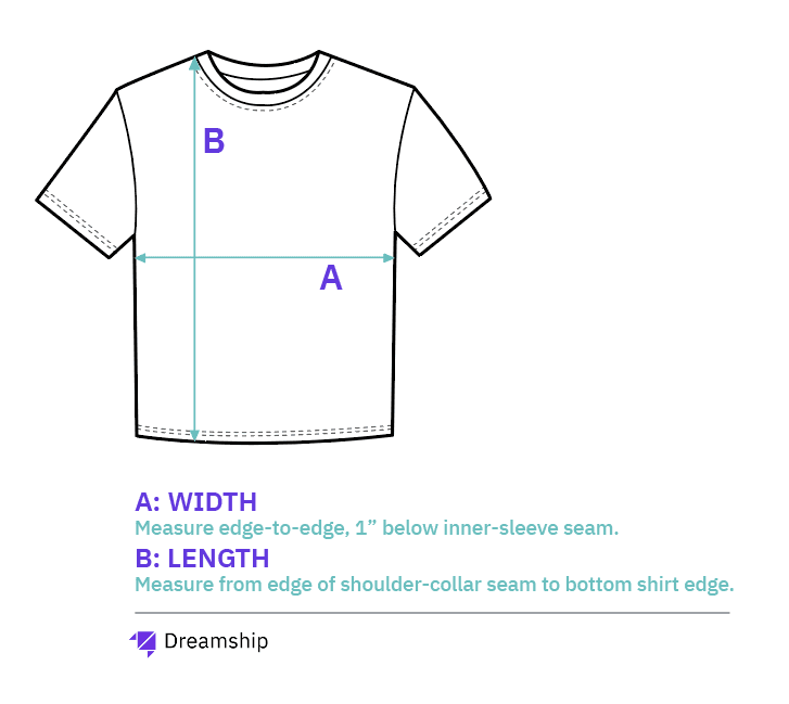 Toddler T-Shirt size chart