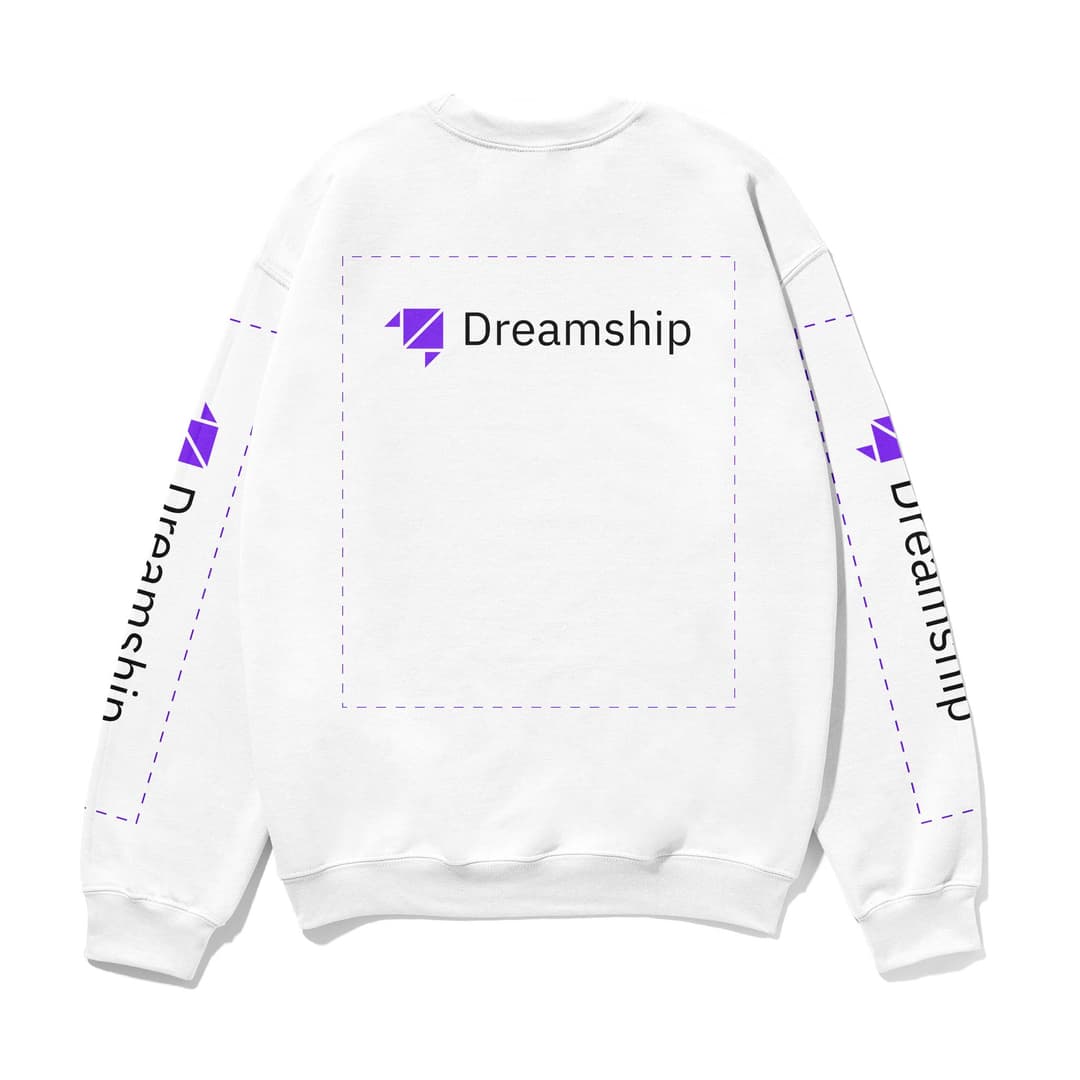 Unisex Sleeve Printed Standard Sweatshirt