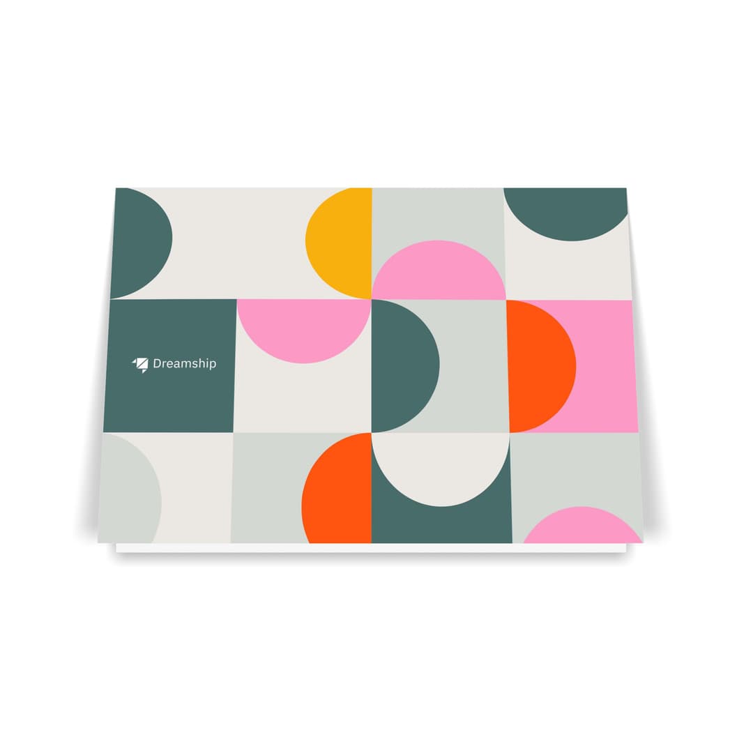 7x5 Folded Greeting Card (Set of 5)