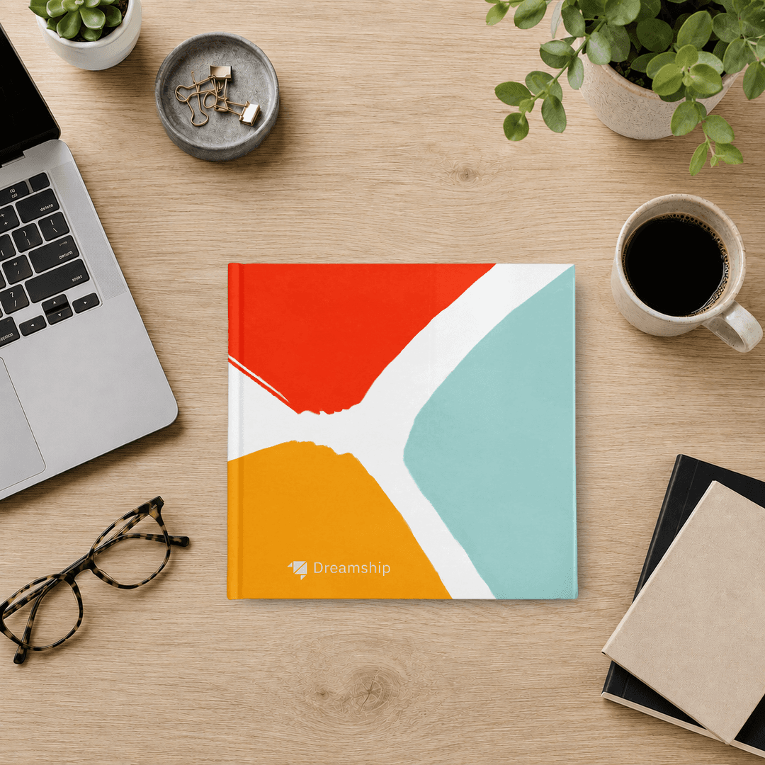 Glossy Hardcover Book 8x8