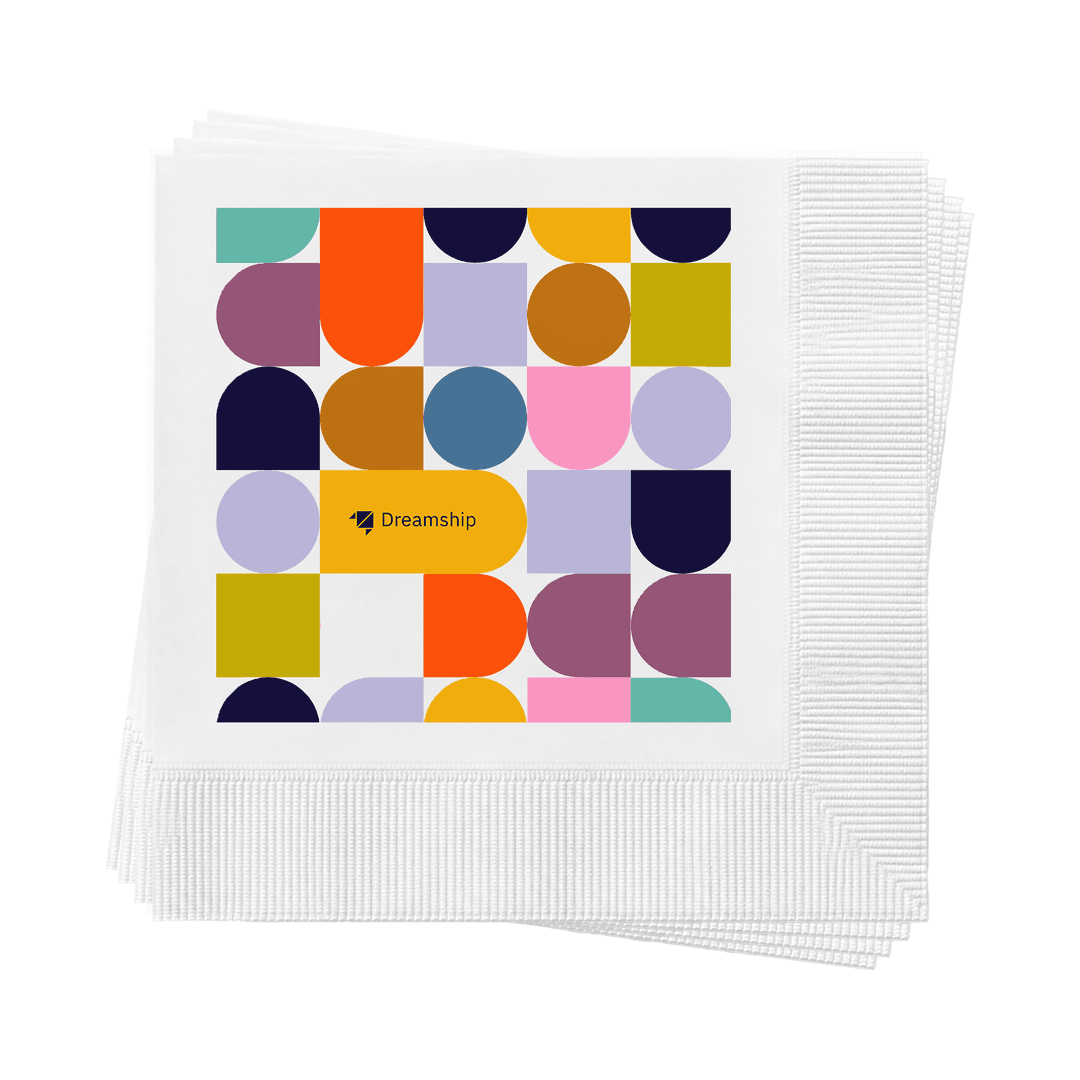 Coined Beverage Napkins