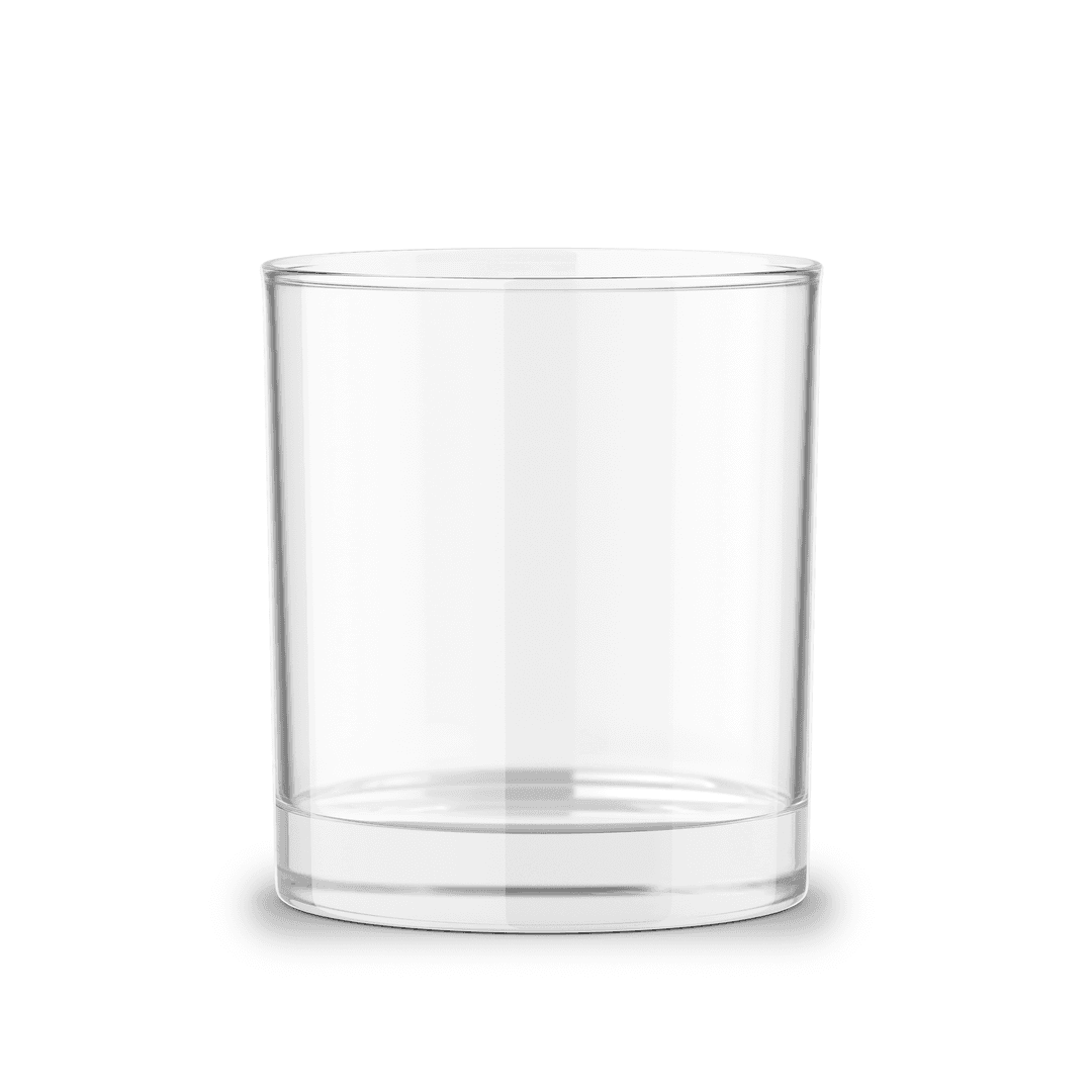 Bottom Printed Whiskey Glass