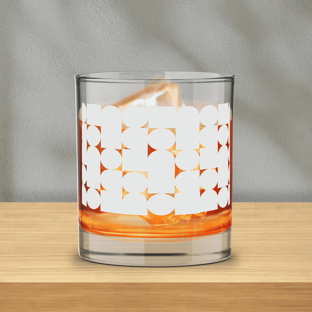 Engraved Whiskey Glass