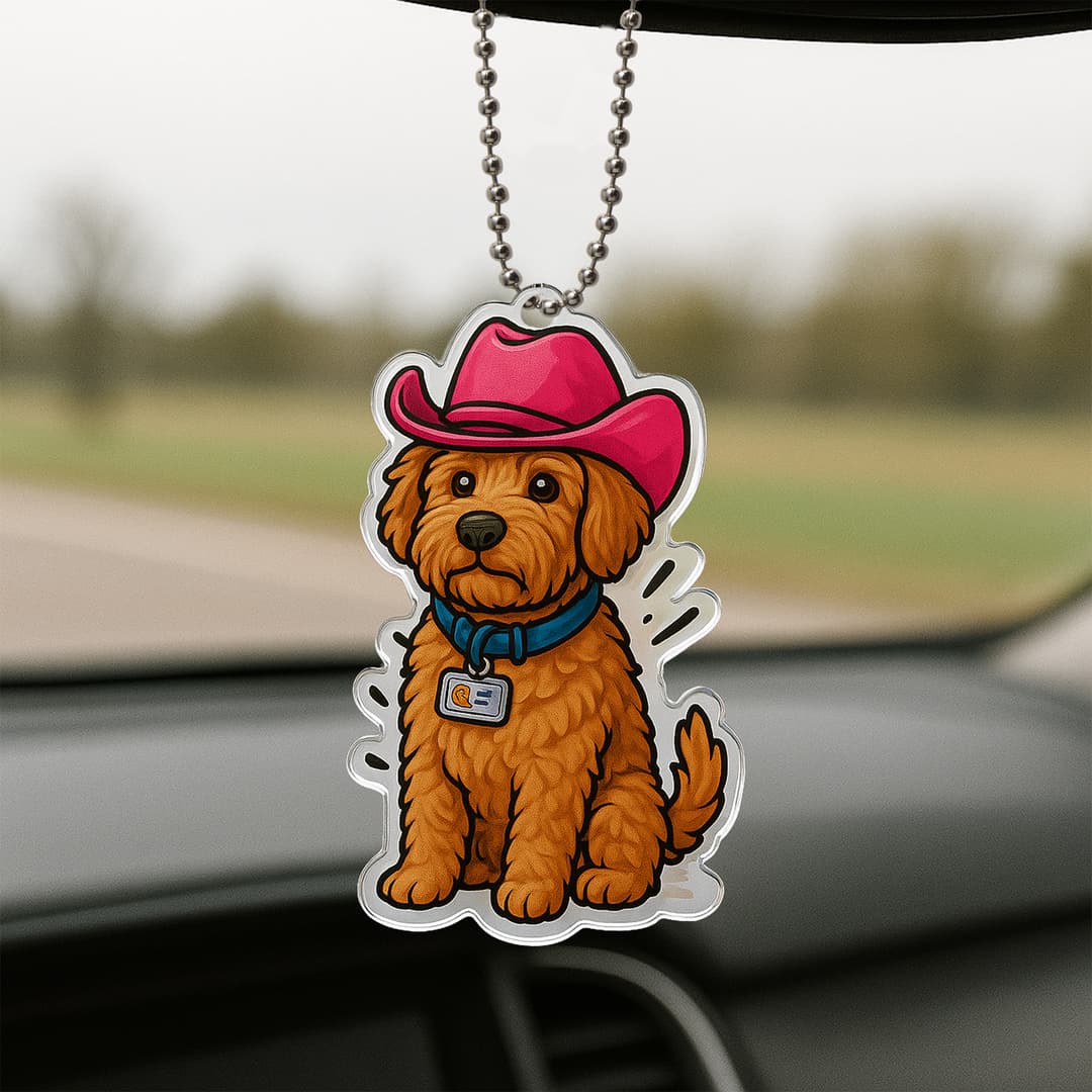 Custom Acrylic Car Ornament