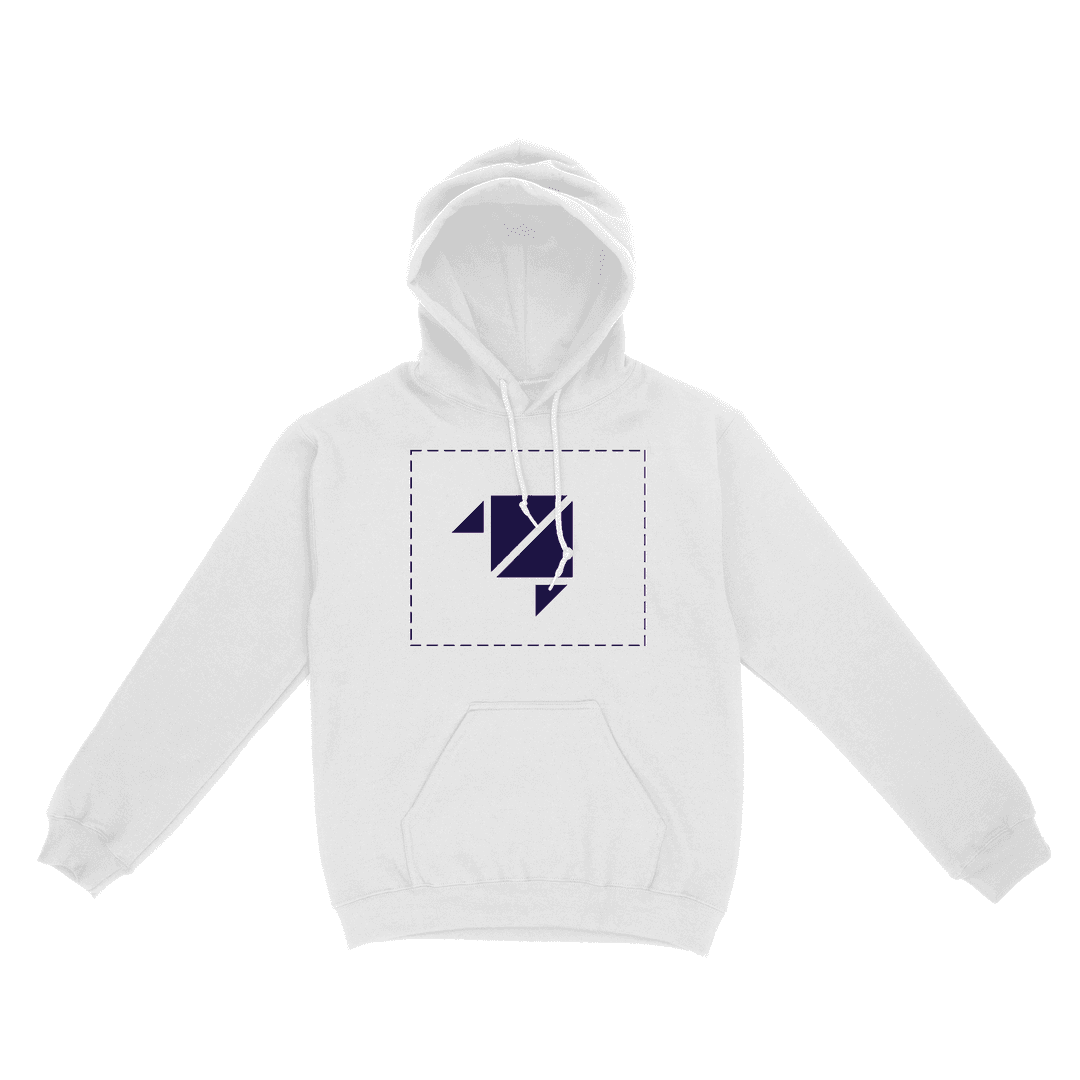 Standard Unisex Embroidered Hoodie (Center)