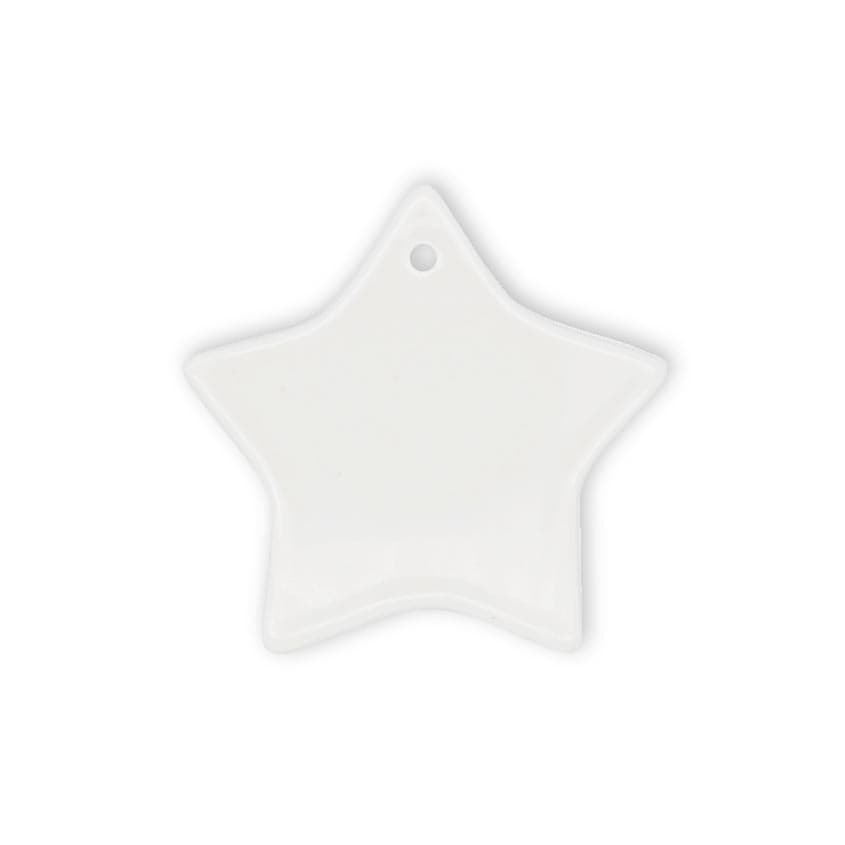 Star Ceramic Ornament