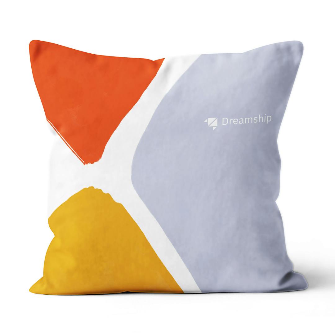 All-over Print Suede Throw Pillow