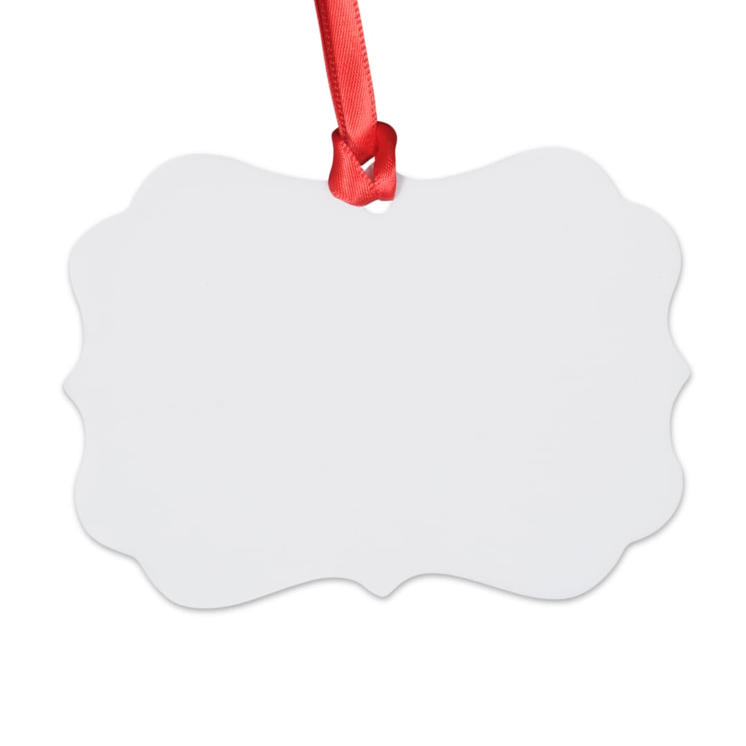 Medallion Aluminum Ornament