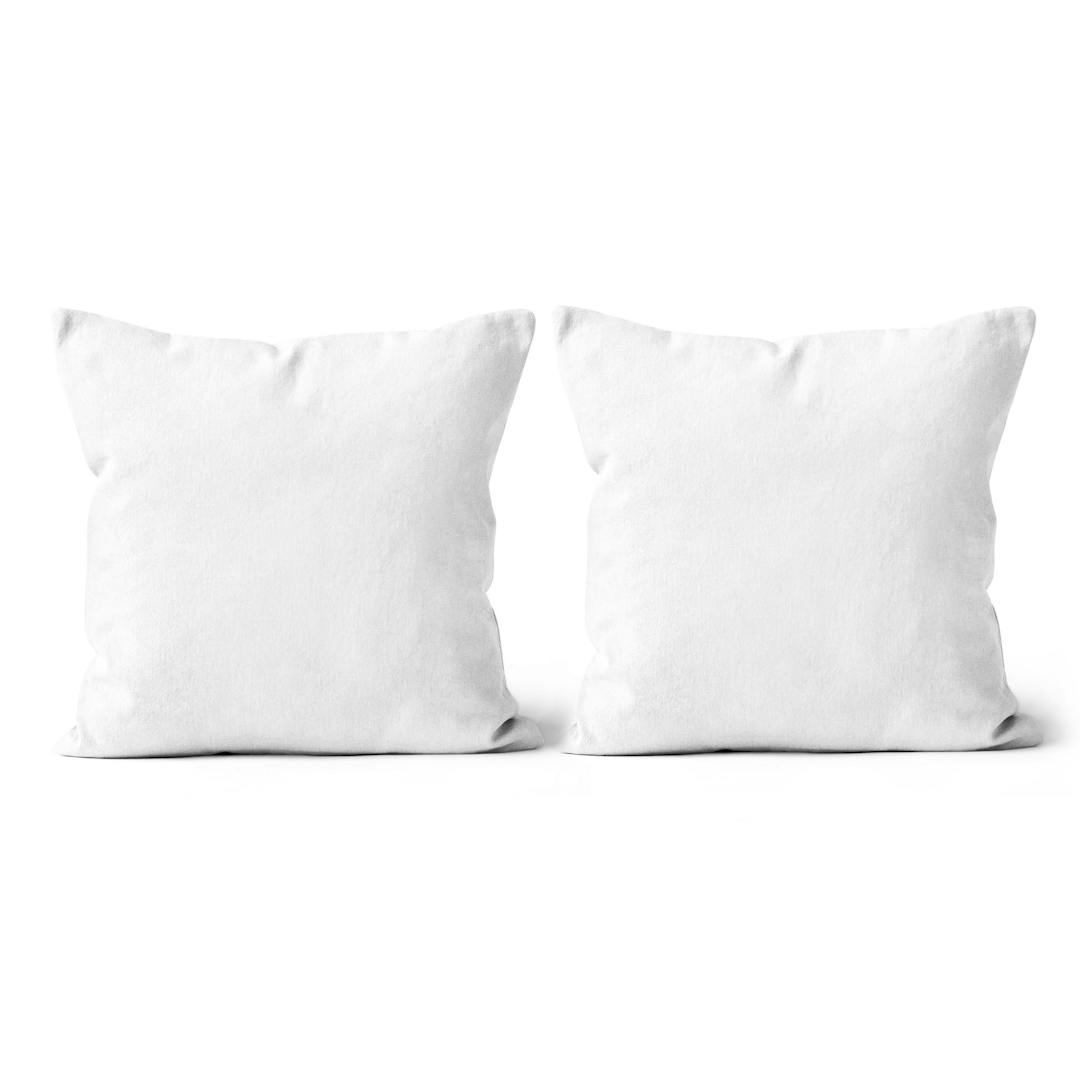 All-over Print Suede Throw Pillow Set (18x18)